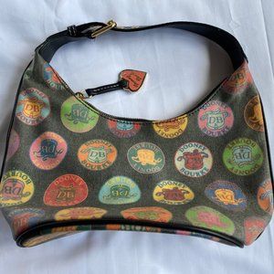 Dooney & Bourke Multicolor Logo Hobo Bag